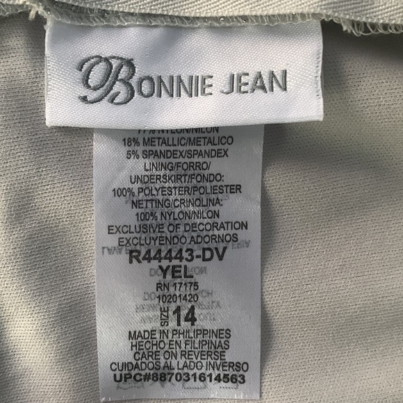 Bonnie Jean Formal Floral Dress - Picture 8 of 11